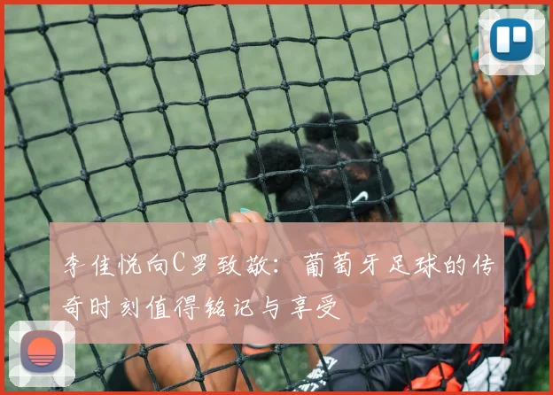 李佳悦向C罗致敬：葡萄牙足球的传奇时刻值得铭记与享受